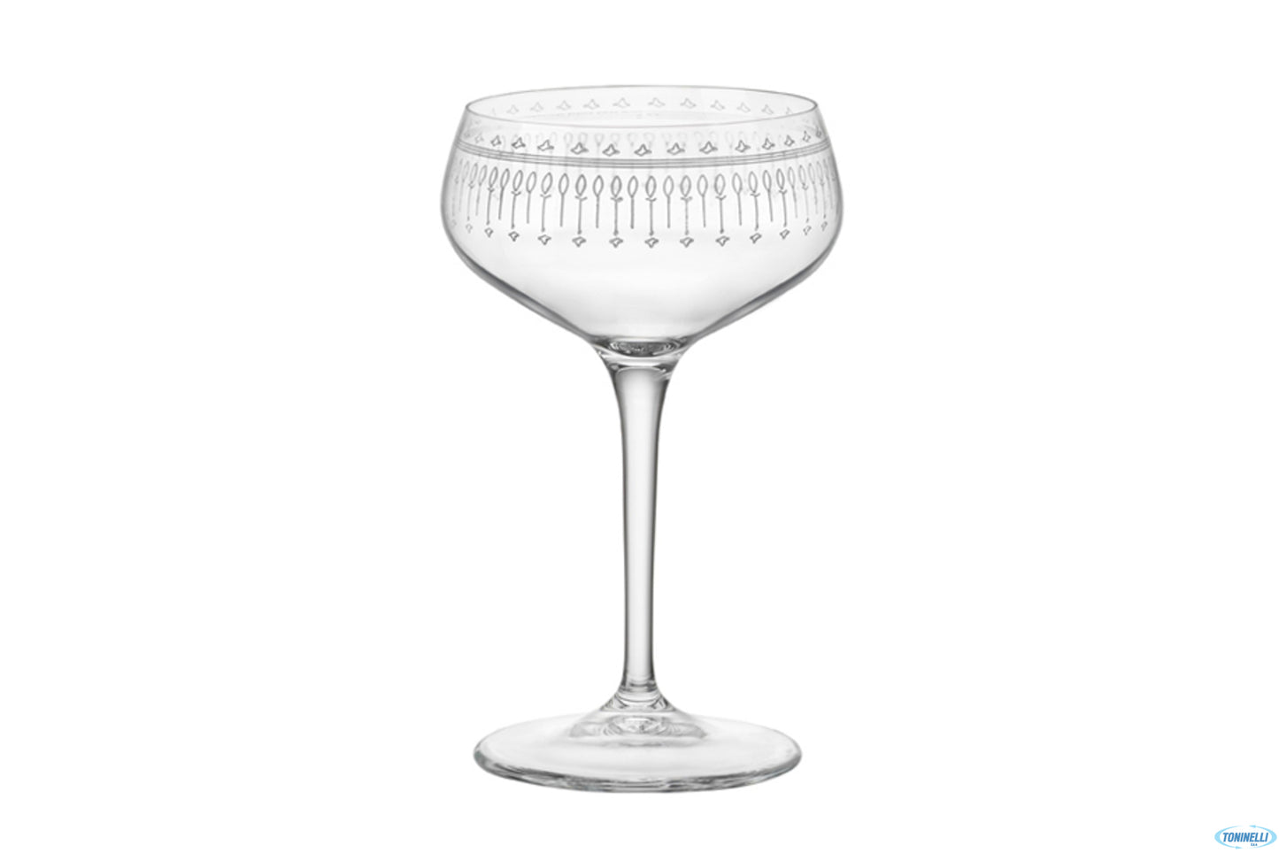 Bartender Novecento-Art Deco' - Calice Cocktail Cl.25 H 15,5 Diametro Cm 9,4 122111