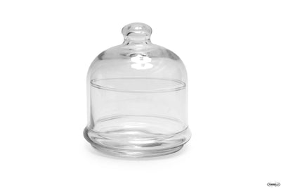 Basic-Contenitore Vetro Con Cupola Cl 50,5 H 134 Mm Ø 134 Mm