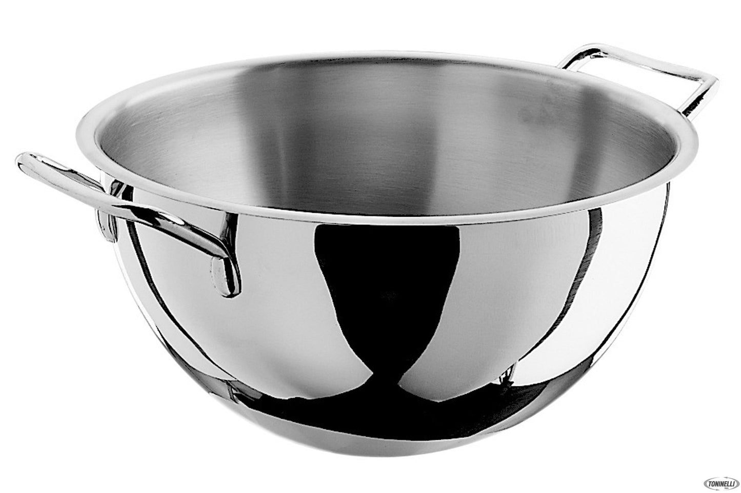 Bastardella Semisfererica Con Maniglie Inox 18\10 Cm 22 50903922