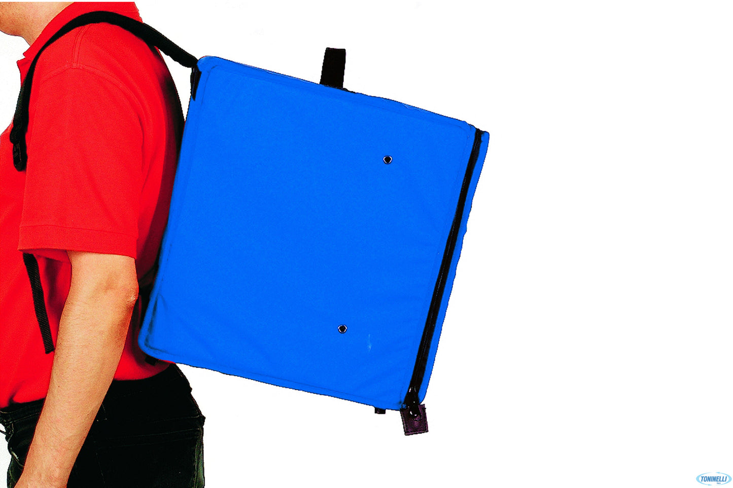 Borsa Termica Rigida A Zaino Per 10 Cartoni Di Pizze Da Diametro Cm.33 Btz3340
