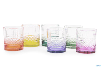 Brillante Color-Confezione 6 Bicchieri Dof Cl34 27625020006
