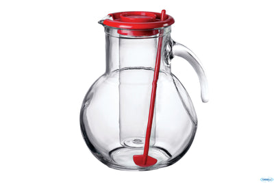 Caraffa Kufra Lt.2 Rosso Con Portaghiaccio E Miscelatore 1.35729.Mr9