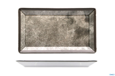 Brown Sketch-Piatto Rettangolare Cm.33X20 Kimi Decorato 24Z41525