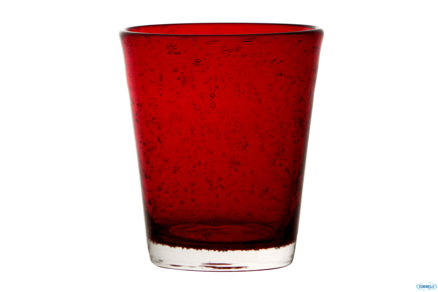Bubbles-Bicchiere Acqua Cl.31,5 Incamiciato Rosso T089105C21