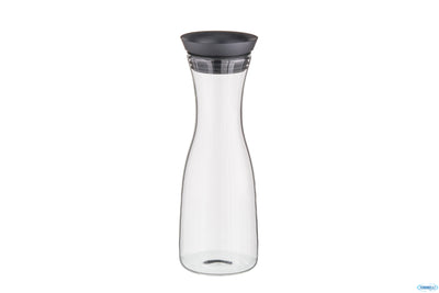 Caraffa Vetro Con Tappo Inox Lt.1,0 Cm.9,5Xh.29 10766