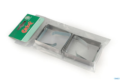 Conf.4 Fermatovaglie Gigante Cm. 1,5 X 0,1 X 6,2 Inox 277