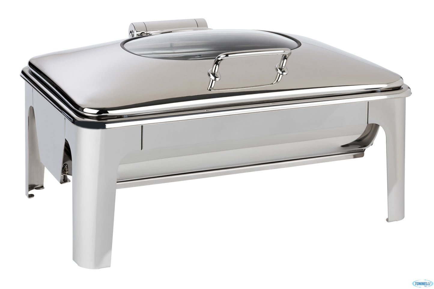 Easy-Chafing Dish Gn 1.1 Cm.60X42 Lt.9 Acciaio 18.8 12322 - Piastra Ad Induzione Acquistabile Sepa