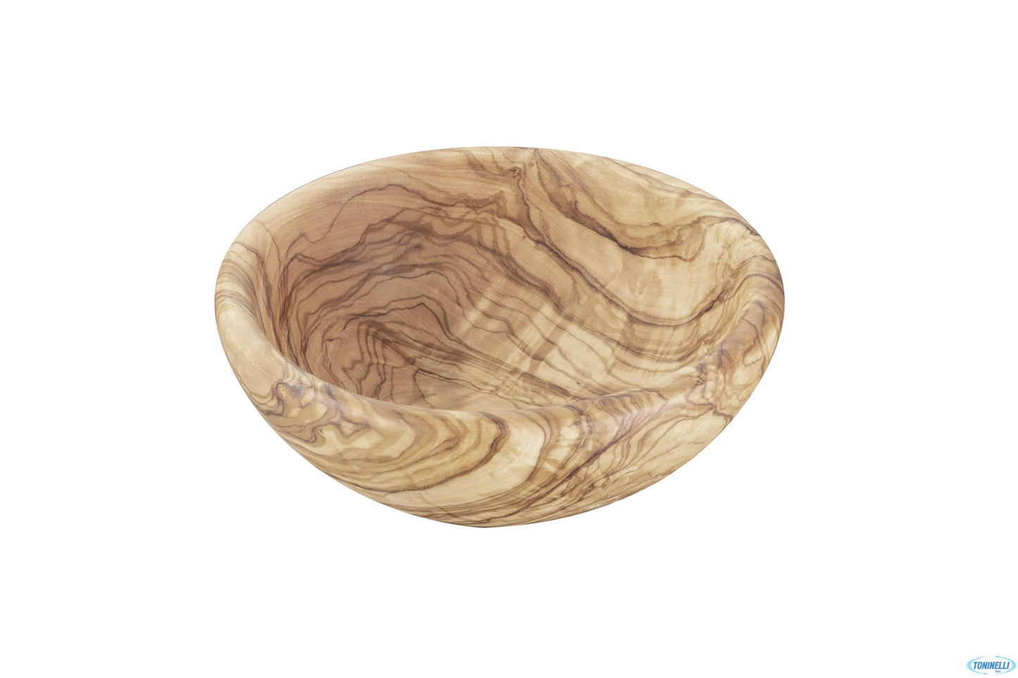 Olive-Ciotola Cm 15Xh.6 Legno Ulivo 0,5 Litri 01012