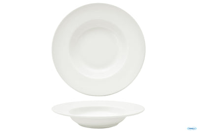 Piatto Fondo Classic White Ø Cm.23 - Confezione da 6 Pz.