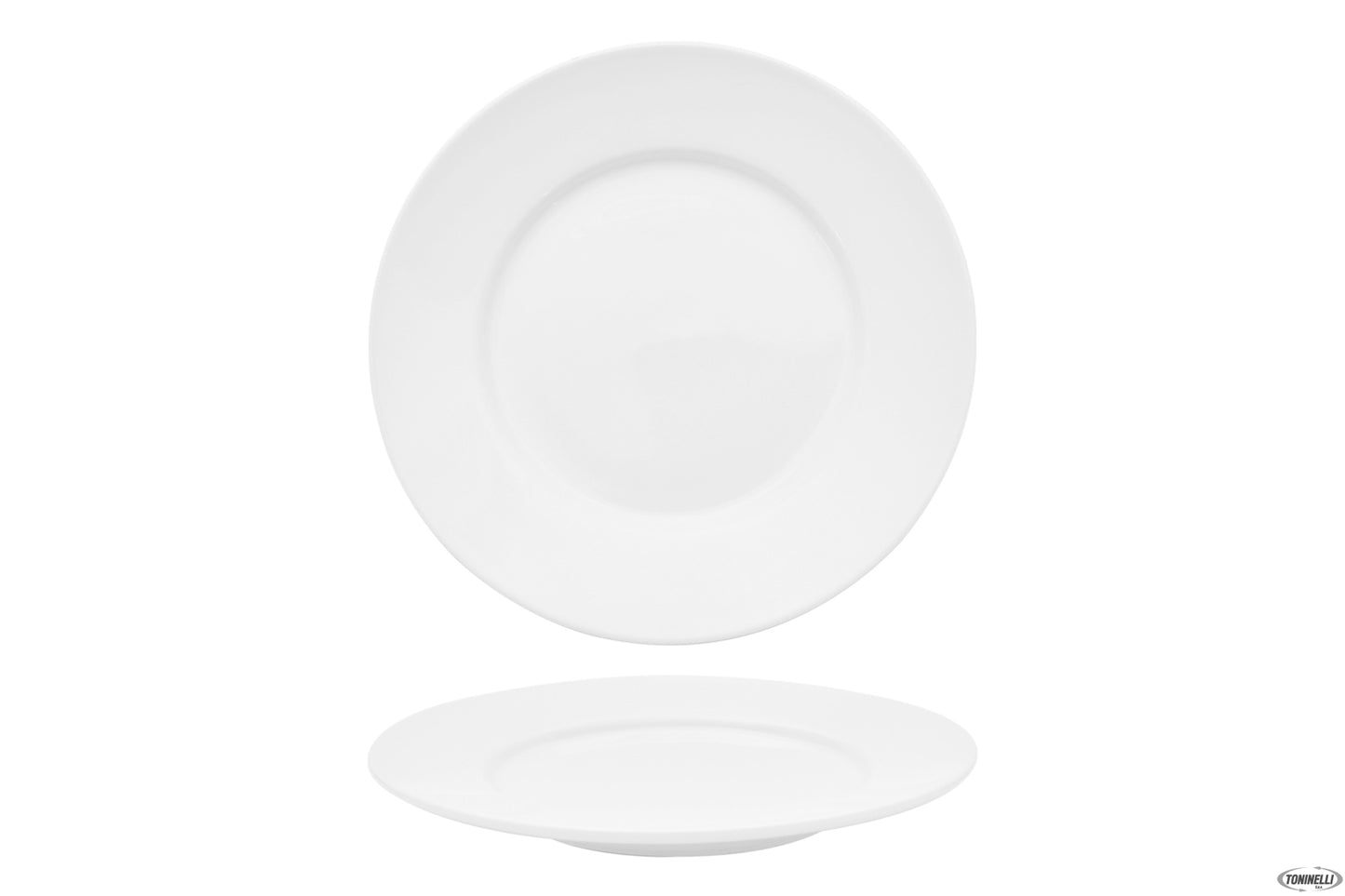 Piatto Pane Classic White Ø Cm.17 - Confezione da 6 Pz.