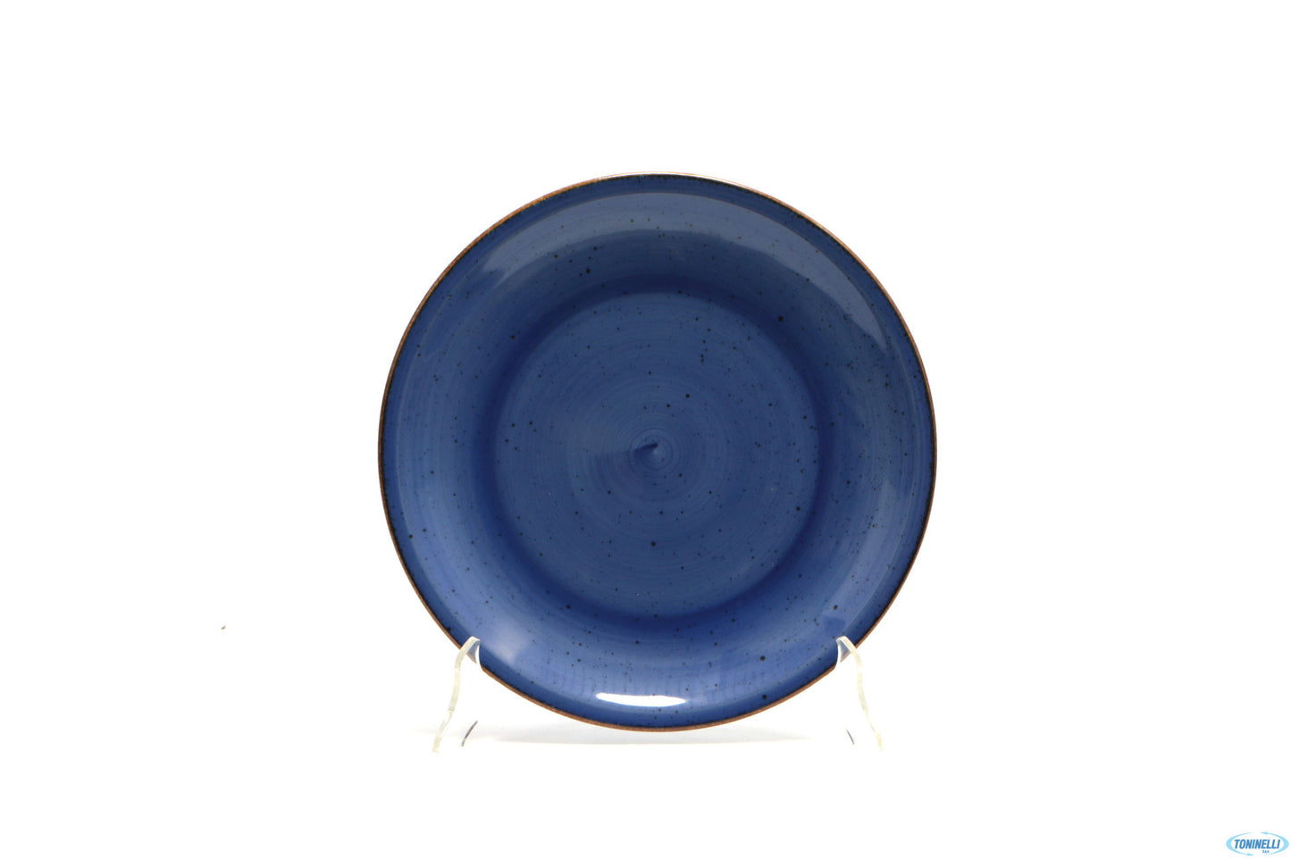 Color Design Azzurro-Piat.Piano Cm25,5 Porcellana Milano 636