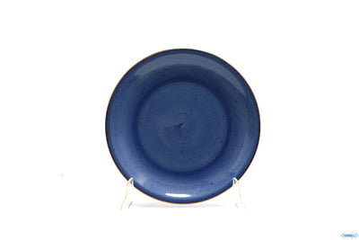 Color Design Azzurro-Piat.Piano Cm25,5 Porcellana Milano 636