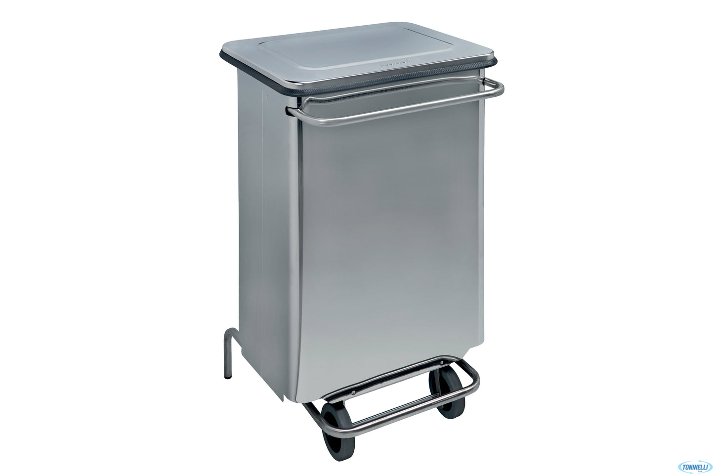 Contenitore Rifiuti Mobile A Pedale Autoestinguente 70 L Cm 48X42 H 75,5 790660