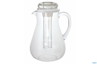 Crystal-Caraffa C.Coperchio E Refrigeneratore Lt.3 2504