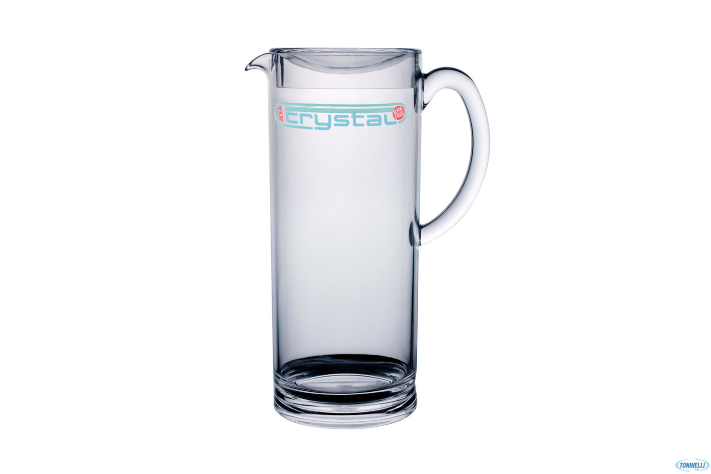 Crystal-Caraffa Con Coperchio Acrilico Lt2