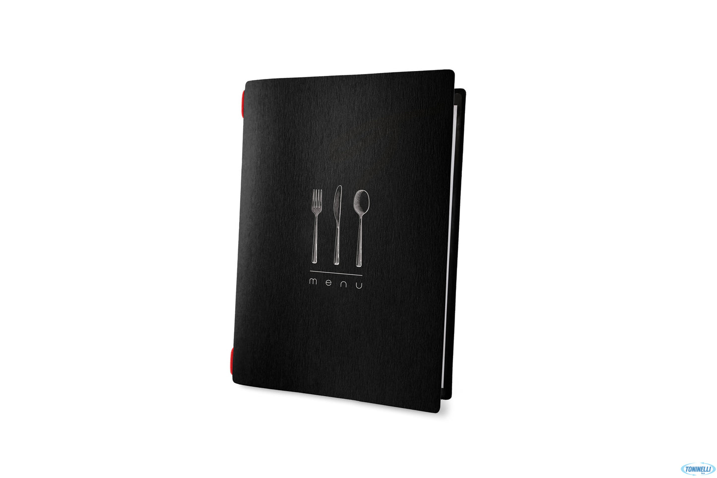 Custom Black Dinner-Portamenu A5 14,8X21 Cogo33M