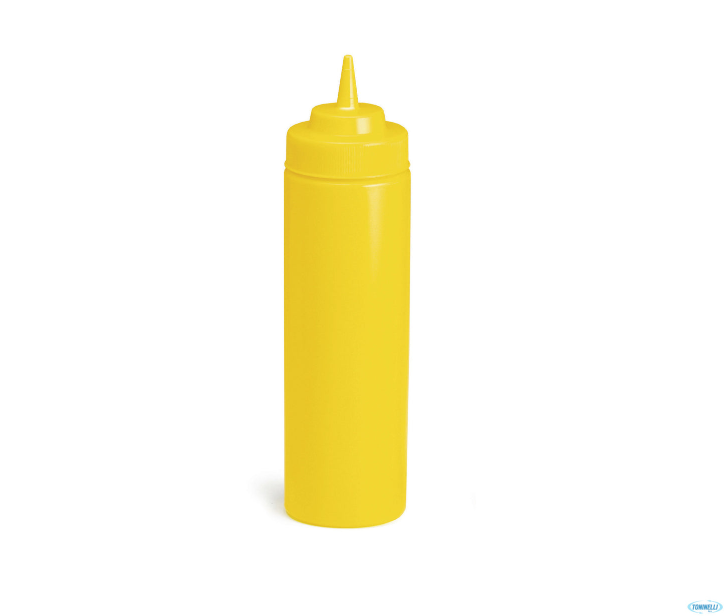 Dispenser Plastica 6 Pezzi Base Larga Giallo 236Ml