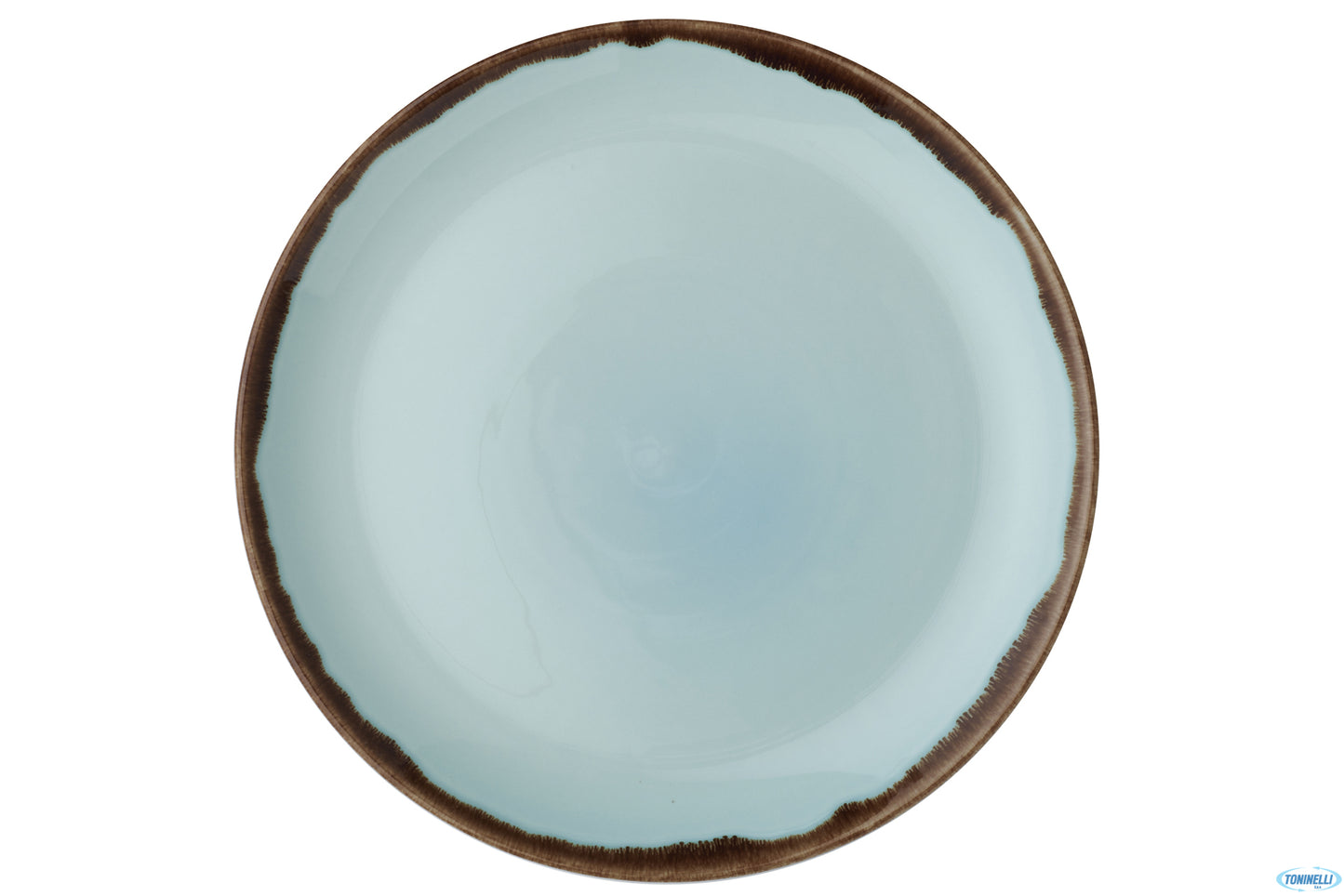 Dudson-Harvest Turquoise Piatto Piano Coupe Cm 28,8 Hvtqev111