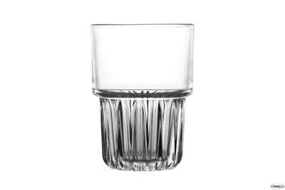 Everest-Confezione 12 Bicchieri Beverage Cl.35,5 In Vetro Temperato Impilabile