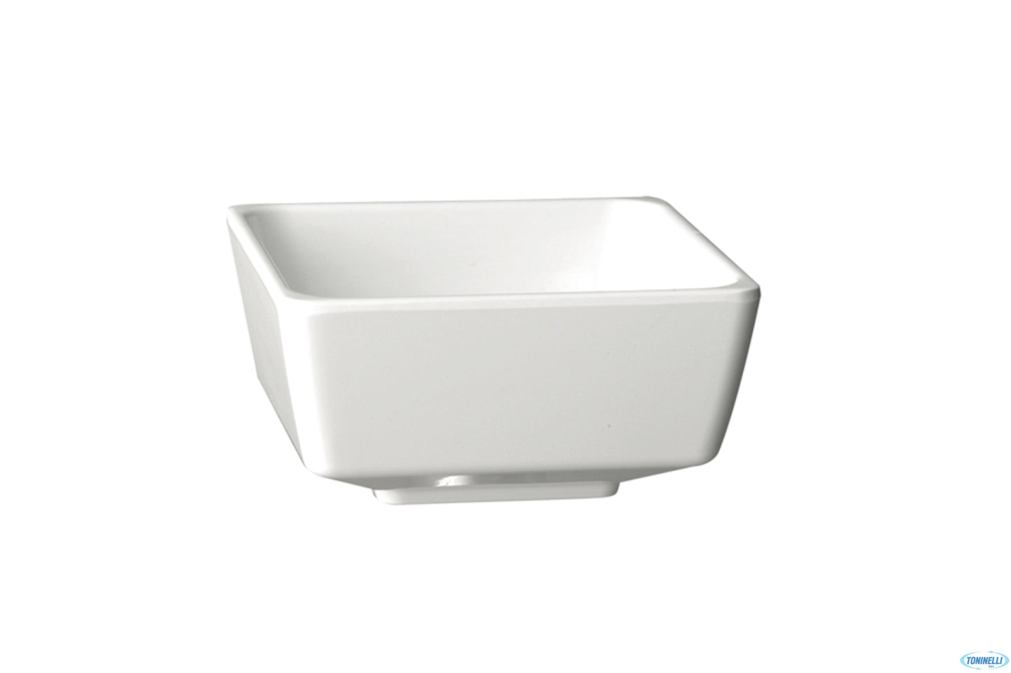 Float-Ciotola Cm 25X25Xh.12 Melamina Bianco Litri 4,7 Lavabile In Lavastoviglie 83918