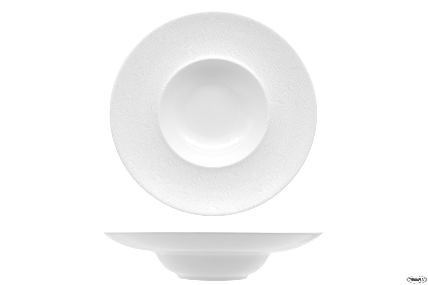 Florence Decoro Jungle - Piatto Pasta Bowl Forma Aqua Cm.28 Interno 14,5 Sh00012028