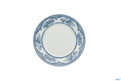 Florence Provence Blu- Piatto Frutta Solo Falda Decorata Diametro Cm 22 St00011022-Fb