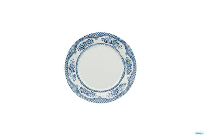 Florence Provence Blu- Piatto Pane Solo Falda Decorata Diametro Cm 17 St00011017-Fb