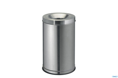 Grisu-Gettacarte Autoestinguente Inox Satinato 50Lt. Cm.33,5Xh.58,5 770010