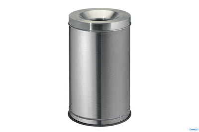 Grisu-Gettacarte Autoestinguente Inox Satinato 90Lt. Cm.40Xh.75 770020