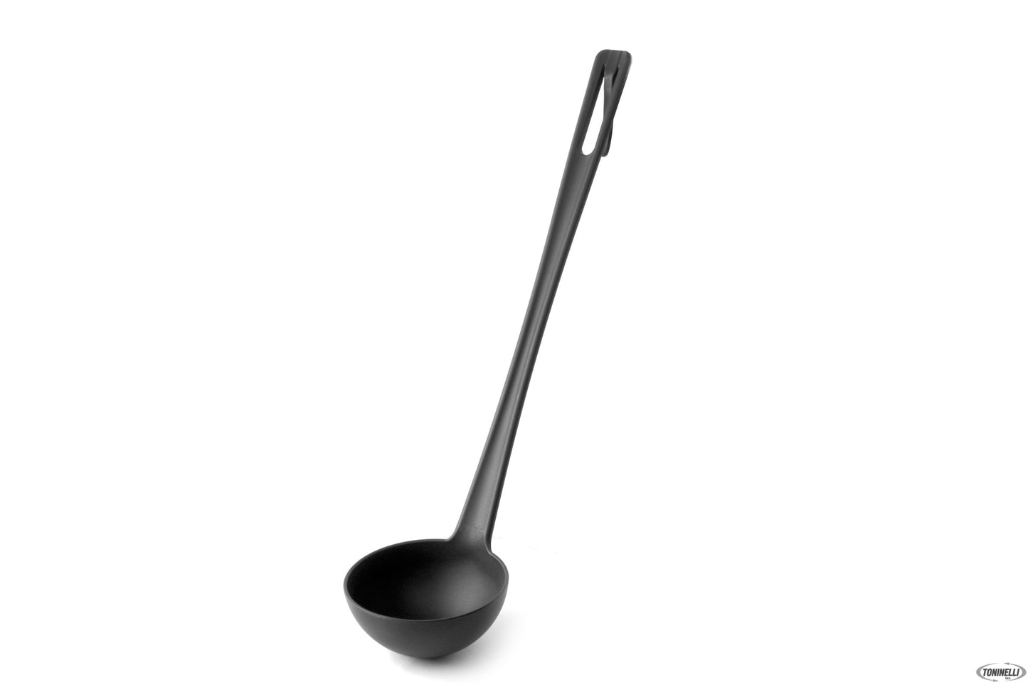 Horeca Pro-Mestolo Nylon Xl Nero Cm 12X50 Cl 35 Rmep120