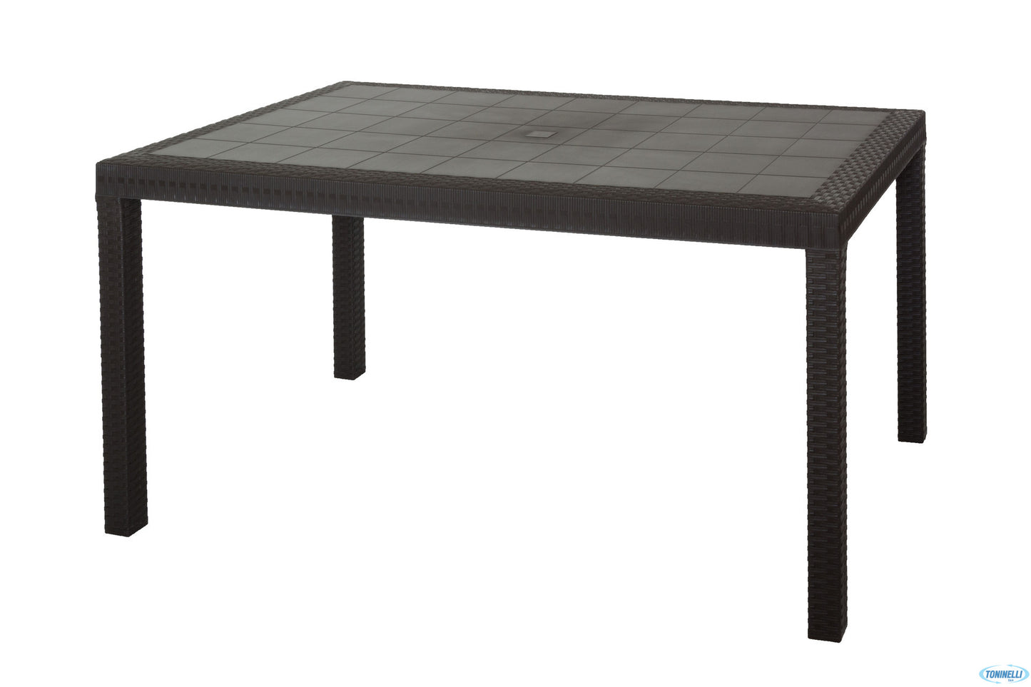 Houston-Tavolo Rettangolare Cm.150X90 Marrone 9094-3