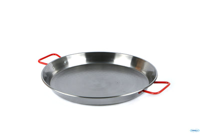 Ideal-Paellera Cm.50 Acciaio Al Carbonio Spazzolato G10050