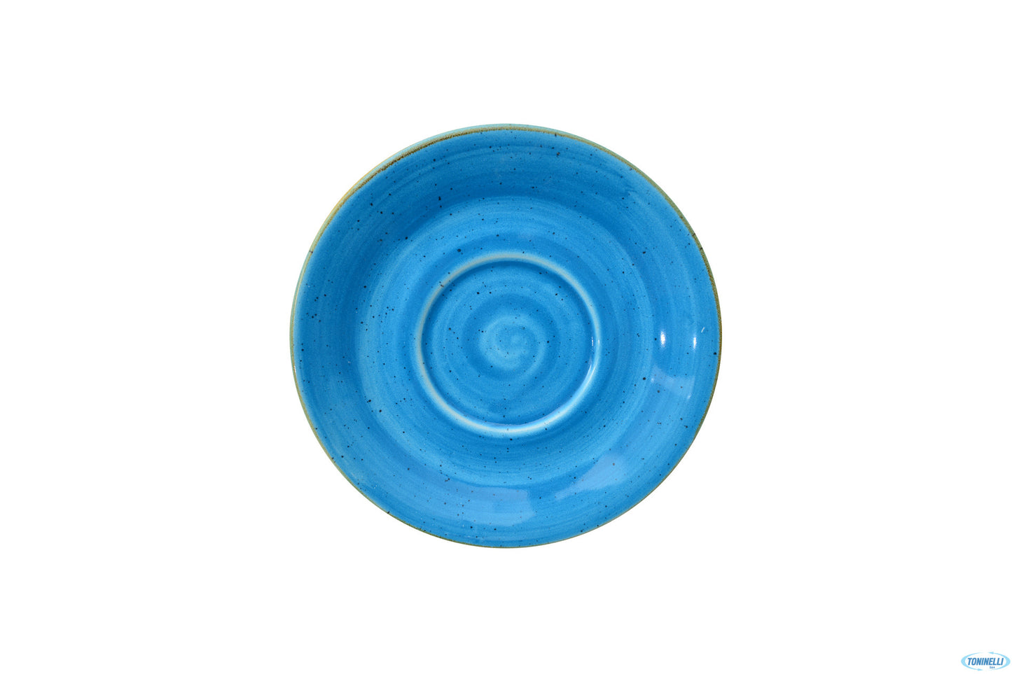 Piattino per Tazza Caffè Java Aqua Blu Ø Cm.12 - Confezione da 12 Pz.