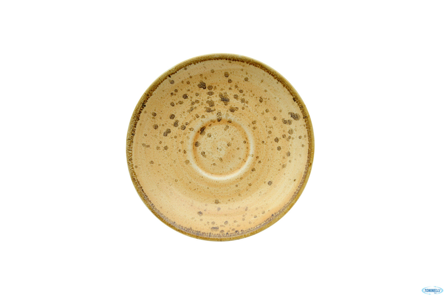 Piatto Per Tazza Caffè Java Sunrise Yellow Ø Cm.12 - Confezione da 12 Pz.