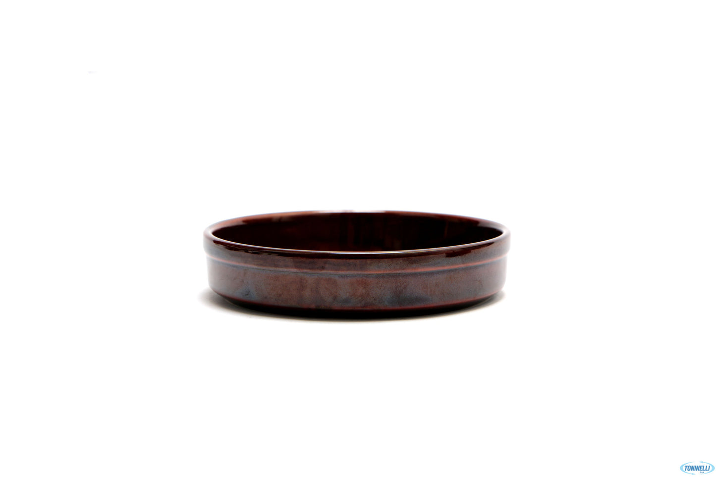 Justcolor-Crema Catalana In Porcellana Marrone Cm.11,8 H.2,7 2412M