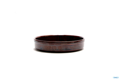 Justcolor-Crema Catalana In Porcellana Marrone Cm.11,8 H.2,7 2412M