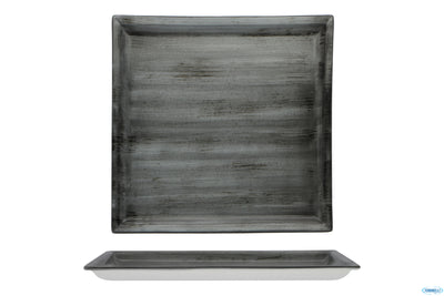 Justcolor Grey-Piatto Quadro Cm.29X29 Chp7507Ut-1135O