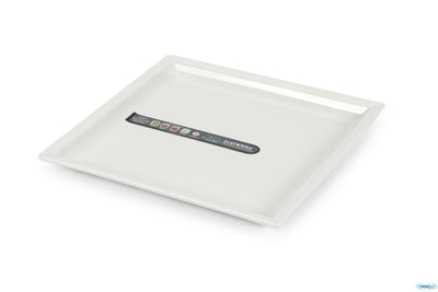 Justwhite-Piatto Mini Quadro Cm.14X14 Hp8849