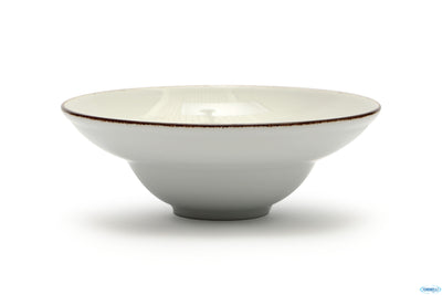 Kaszub Piatto Pasta Bowl Filo Marrone Cm 26 - Interno Cm 15,5 235