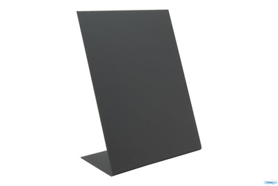 Set Da 3 Lavagne Nere Da Tavola A Forma Di L In Acrilico Formato A5 Cm 15X21,5 Tba-Bl-A5