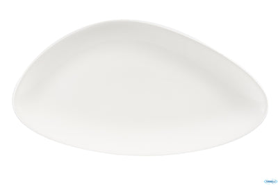 Lotus White-Piatto Chef Triangolare Cm 35,5X18,8 Whtc351