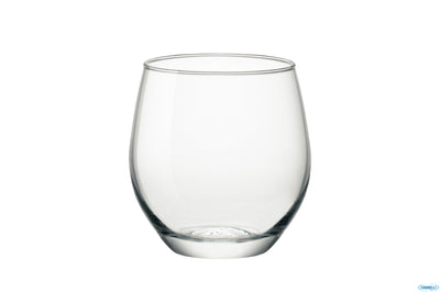 Milano - Confezione 12 Bicchieri Acqua Vetro Temperato Cl 30 H.8,5 Cm. 8,2