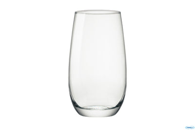 Milano - Confezione 12 Bicchieri Cooler Vetro Temperato Cl 40 H.13 Cm. 7,5