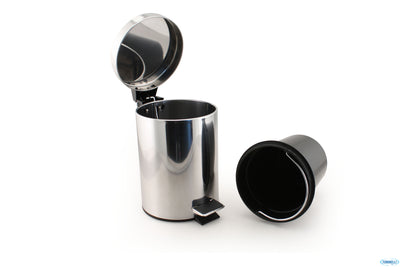 Mirror Pattumiera Inox Lt.12 903979C