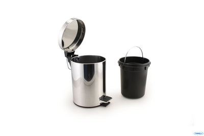 Mirror Pattumiera Inox Lt.5 903979B