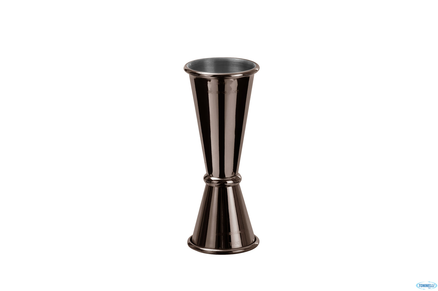 Mixing - Misurino Jigger Jap Nero Cono Piccolo Ml.30 Cono Grande Ml.60 C1343-Mix45