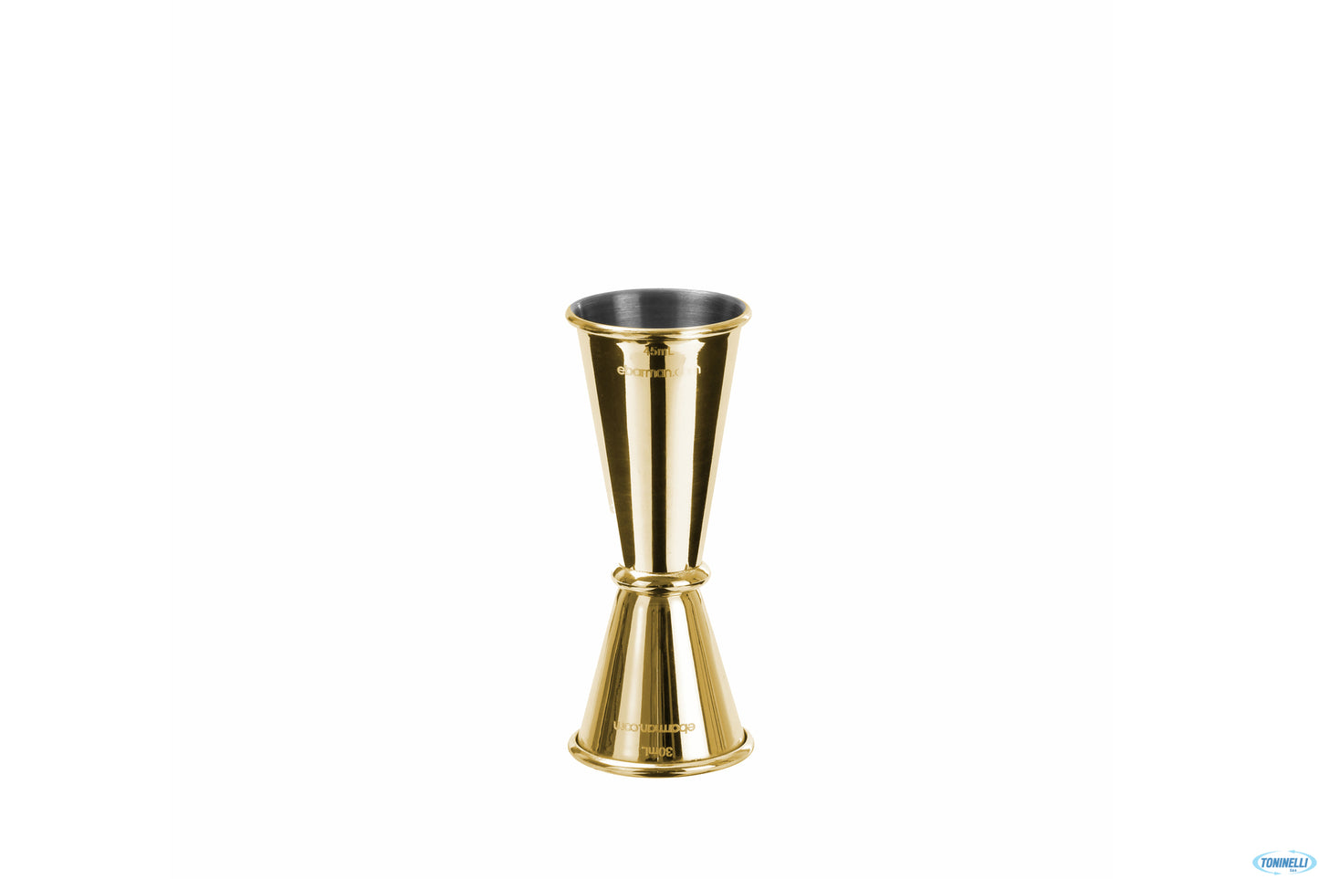 Mixing - Misurino Jigger Jap Oro Cono Piccolo Ml.30 Cono Grande Ml.45 Mix47
