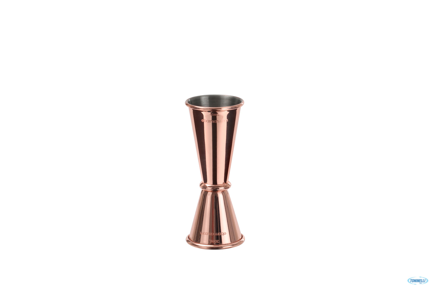 Mixing - Misurino Jigger Jap Rame Cono Piccolo Ml.30 Cono Grande Ml.45 Mix48