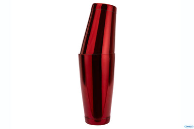 Mixing - Shaker Rosso Rubino Boston Bilanciato H.30,5 Diametro 9,2 Lt.0,9 0,6 Kg.0,439 C396