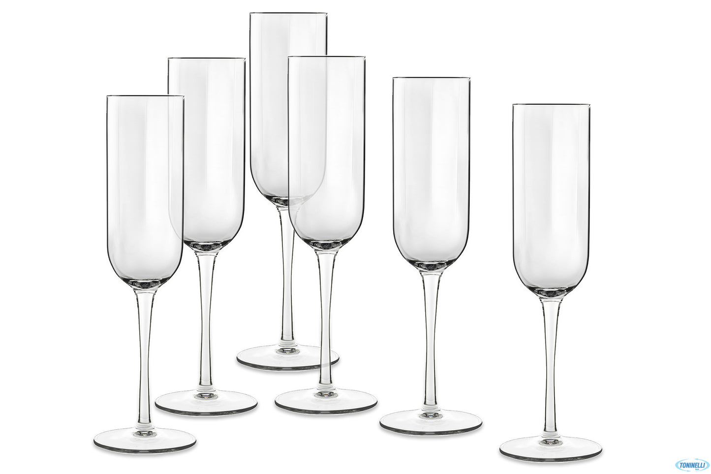 Mixology Jazz - Confezione 6 Calici Flut Cl 21